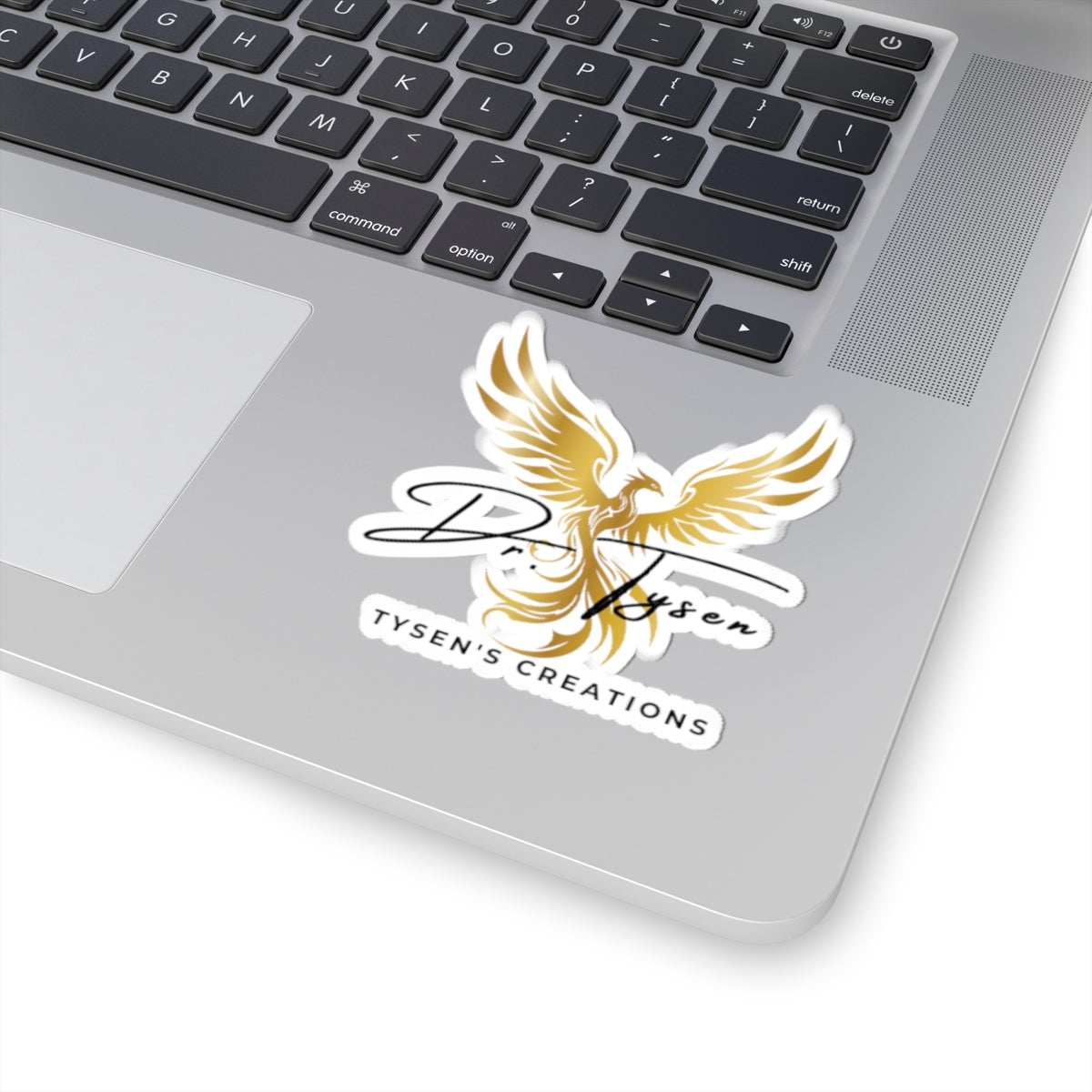 Dr. Tysen Kiss-Cut Stickers - Inspirational Phoenix Design for Motivation & Creativity